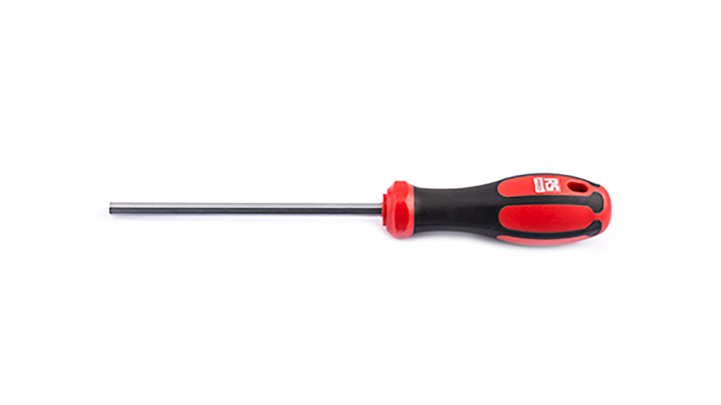 RS PRO Hexagon Screwdriver, 4 mm Tip, 100 mm Blade, 200 mm Overall