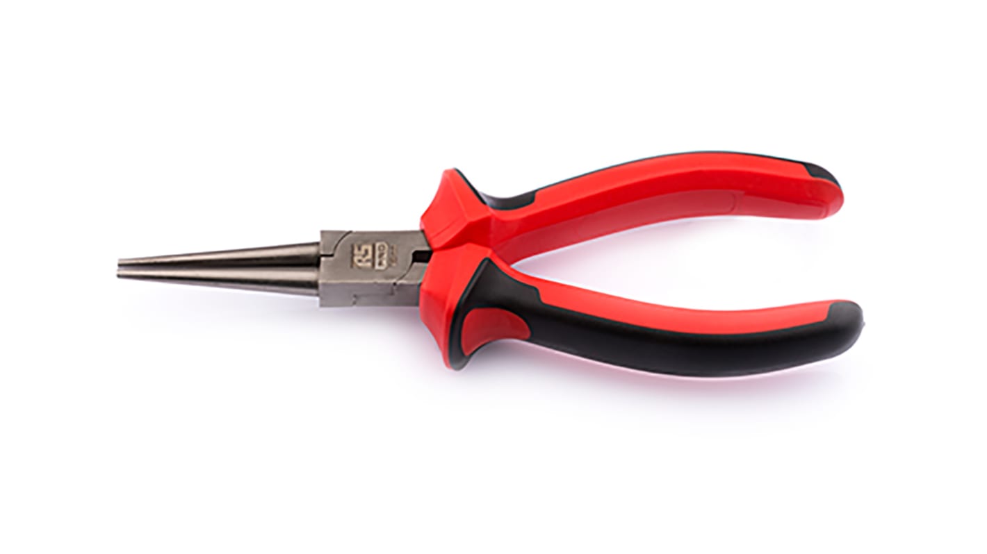 RS PRO Round Nose Pliers, 160 mm Overall, 50,7mm Jaw