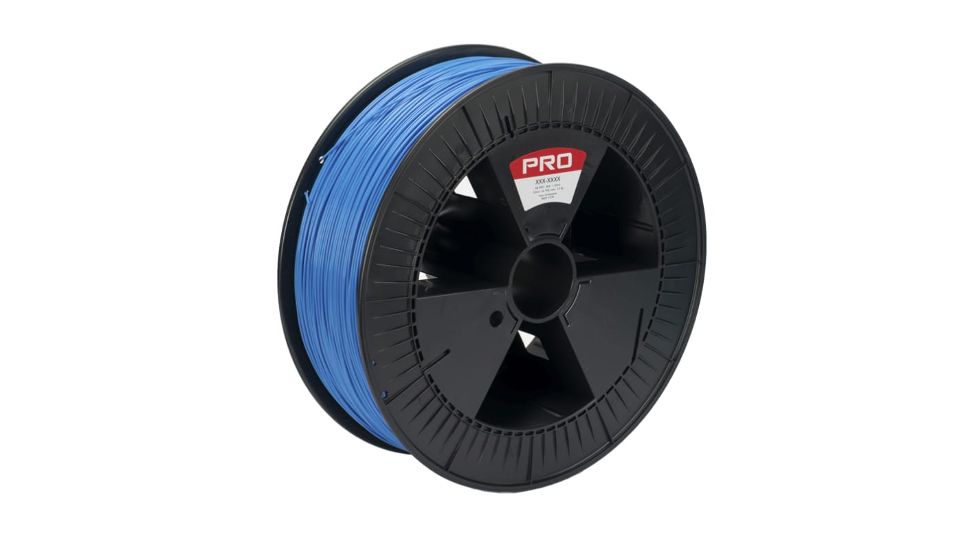 RS PRO 1.75mm Blue PLA 3D Printer Filament, 2.3kg