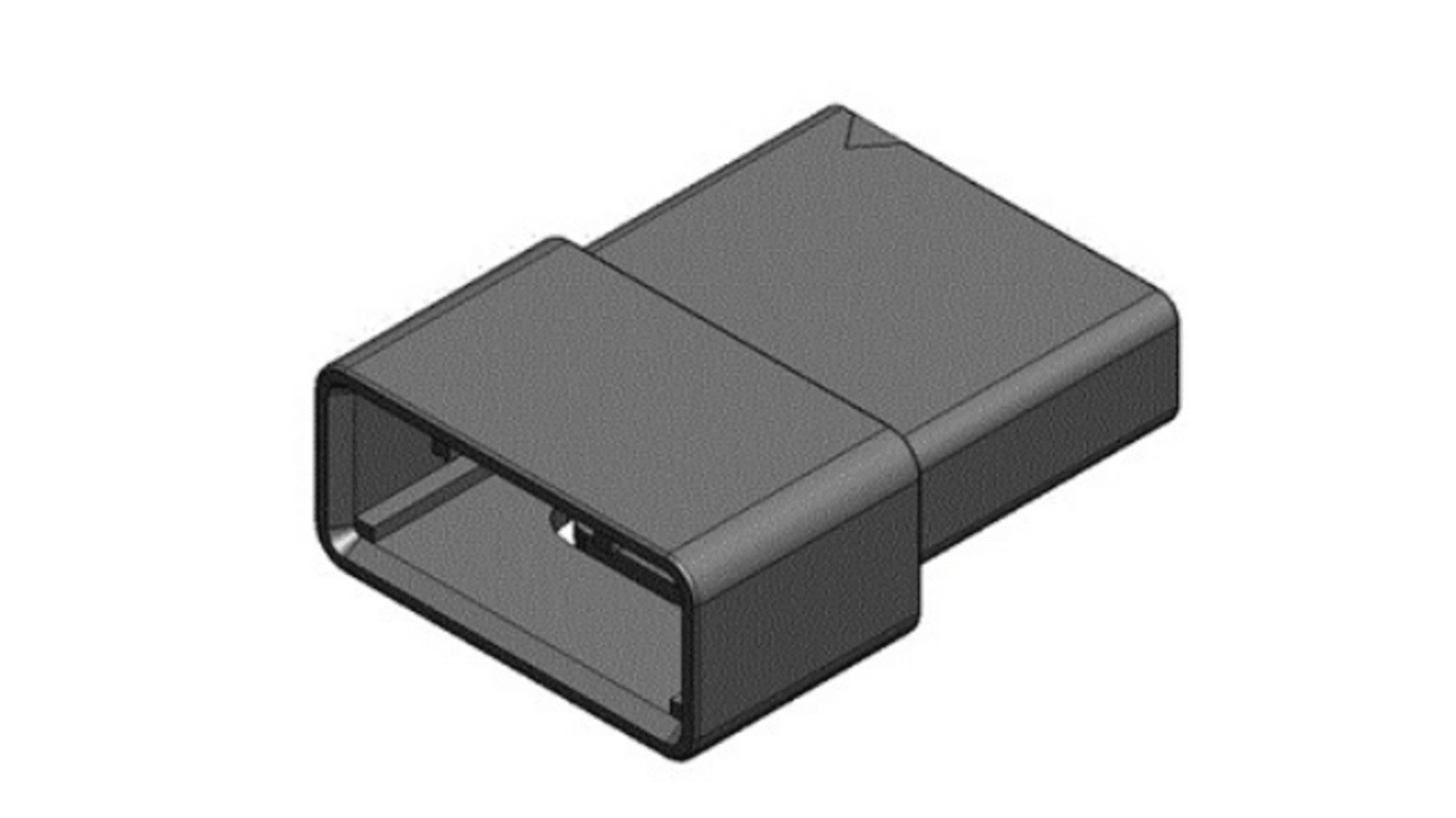 JAE, HB03 Male Connector Housing, 2.4mm Pitch, 4 Way, 1 Row