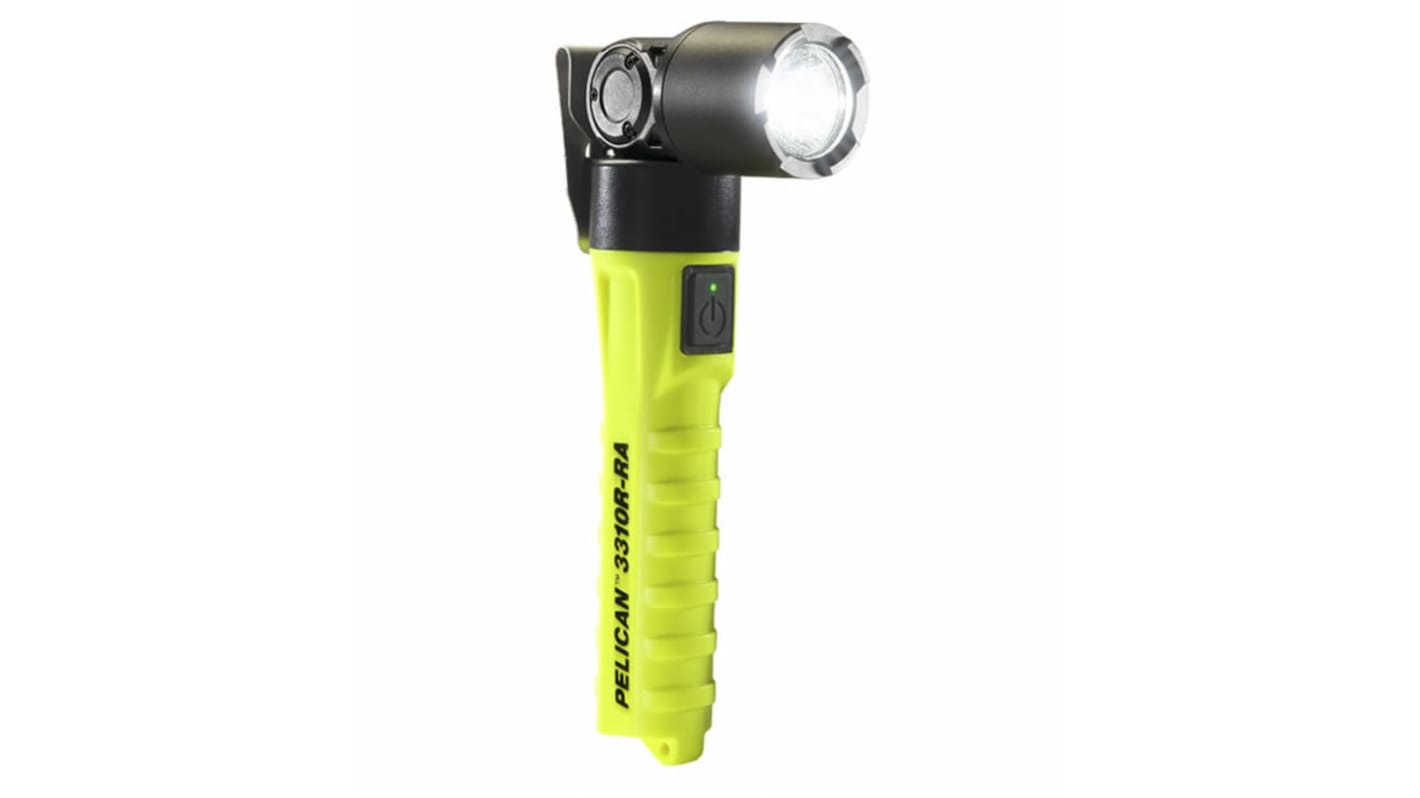 Peli 3310R-RA LED LED Torch Yellow - Rechargeable 385 lm, 210.1 mm