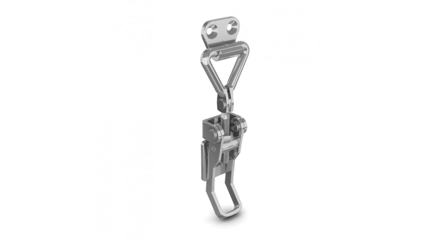 1674024 Stainless Steel Lockable Toggle Latch, 82 x 28 x 14mm RS