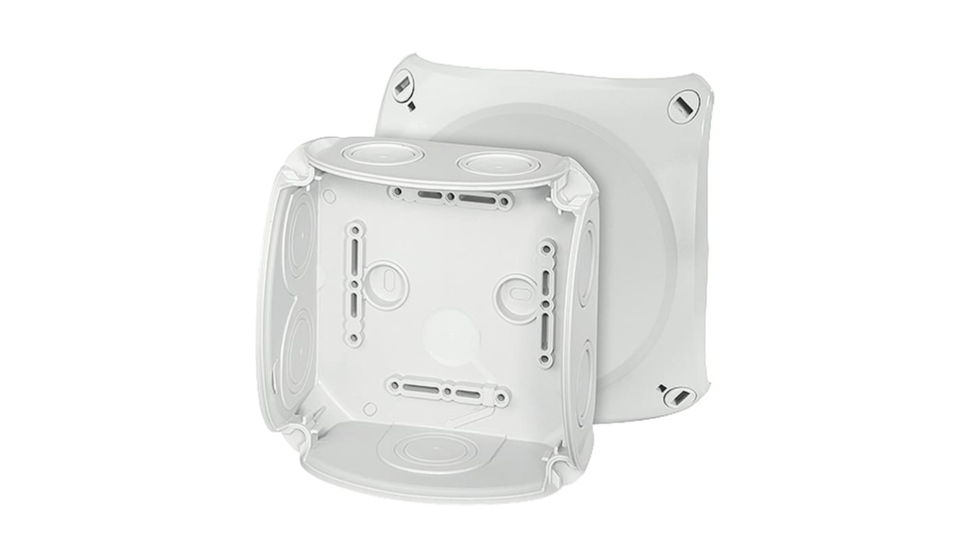 DK0600G HENSEL Grey Polypropylene Junction Box, IP66, 130 x 130 x
