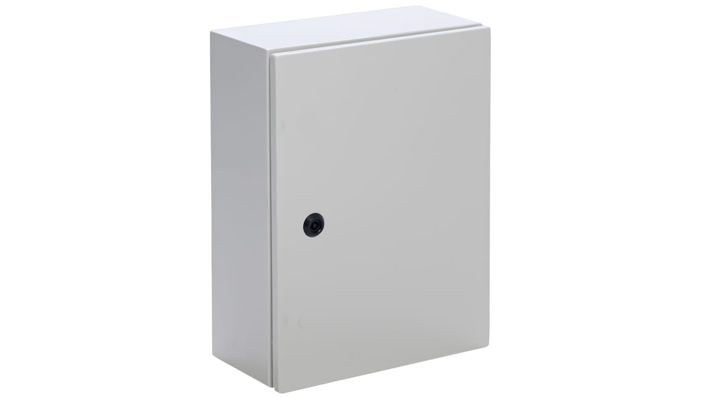 Caja de pared Contactum de Acero galvanizado Gris, con placa de montaje, 300 x 200 x 150mm, IP66