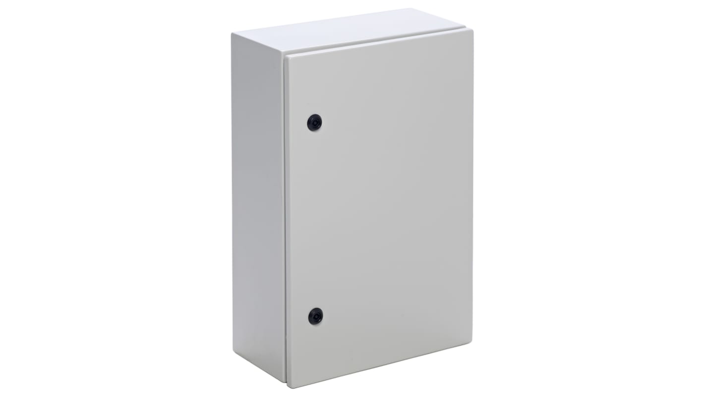 Caja de pared Contactum de Acero galvanizado Gris, con placa de montaje, 600 x 400 x 250mm, IP66