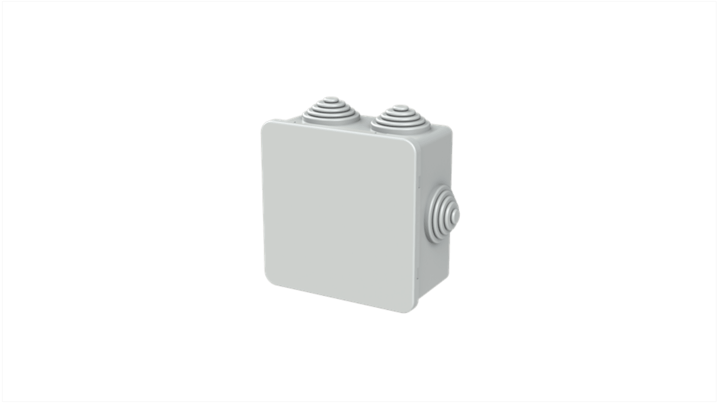 Boîte de jonction en Thermoplastique 80 x 80 x 40mm, IP44