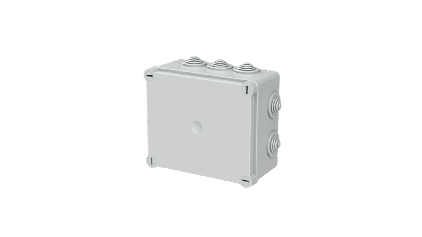 ABB Grey Thermoplastic Junction Box, IP55, 160 x 135 x 77mm