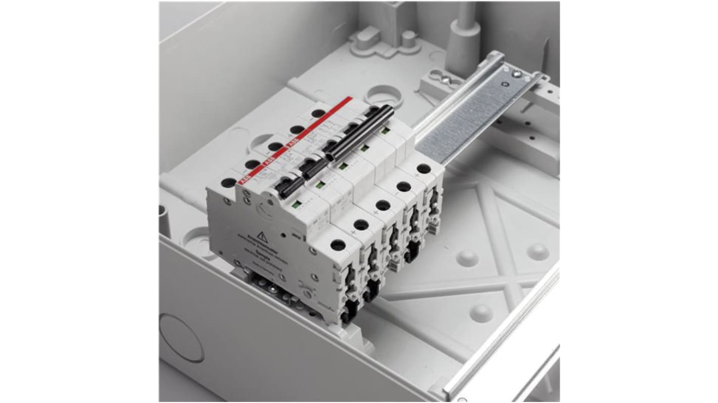 Caja modular ABB Mistral65 de 12 módulos, 320 x 155 x 250mm, Plástico, IP65