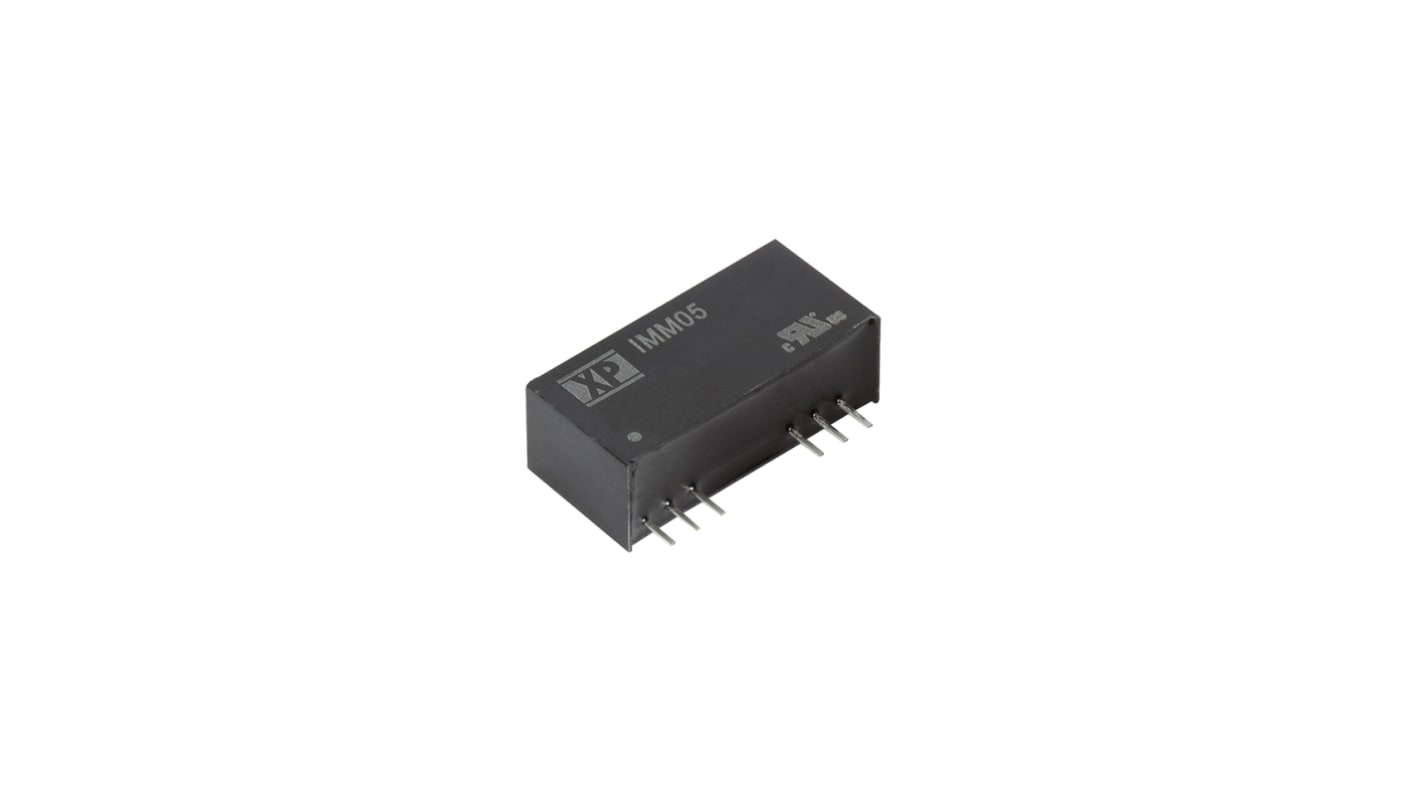 XP Power IMM05 DC/DC-Wandler 5W 5 V dc IN, 5V dc OUT / 1A Durchsteckmontage 1.5kV dc isoliert