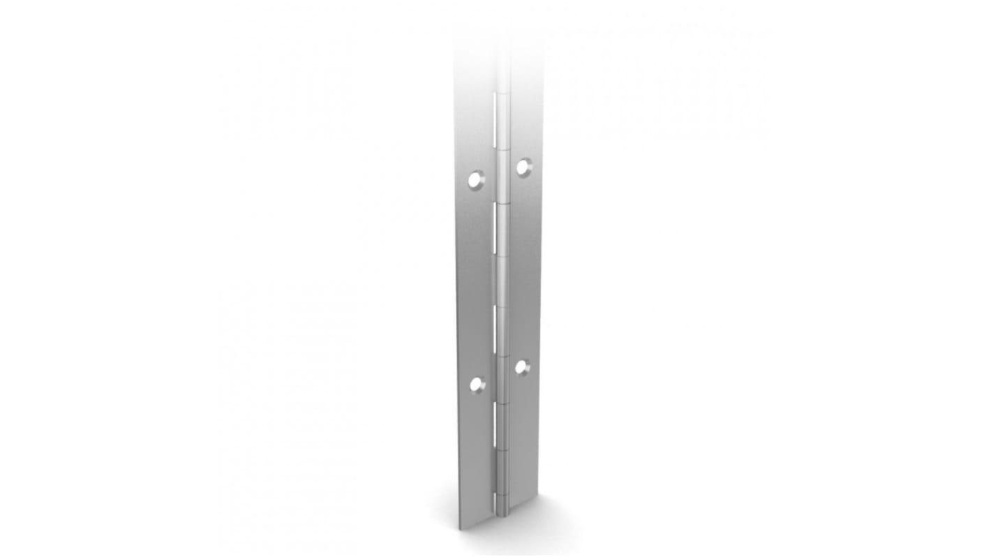 Pinet Steel Piano Hinge with a Knuckle Pin, 2040mm x 50mm x 2mm