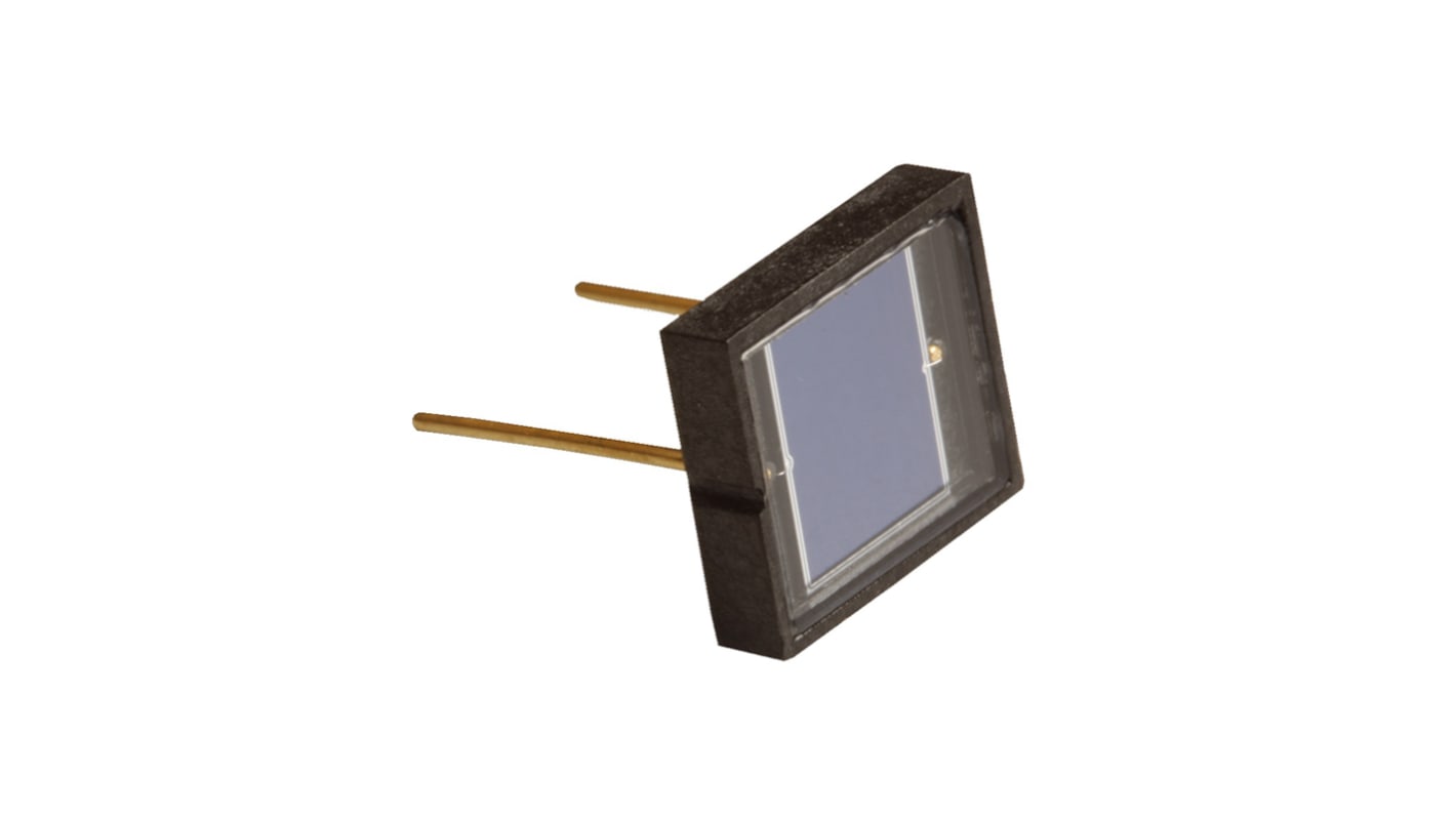 Fotodiodo OSI Optoelectronics 2 pin, 0.5A/W, 980nm, rilevamento Ultravioletti, Ceramica