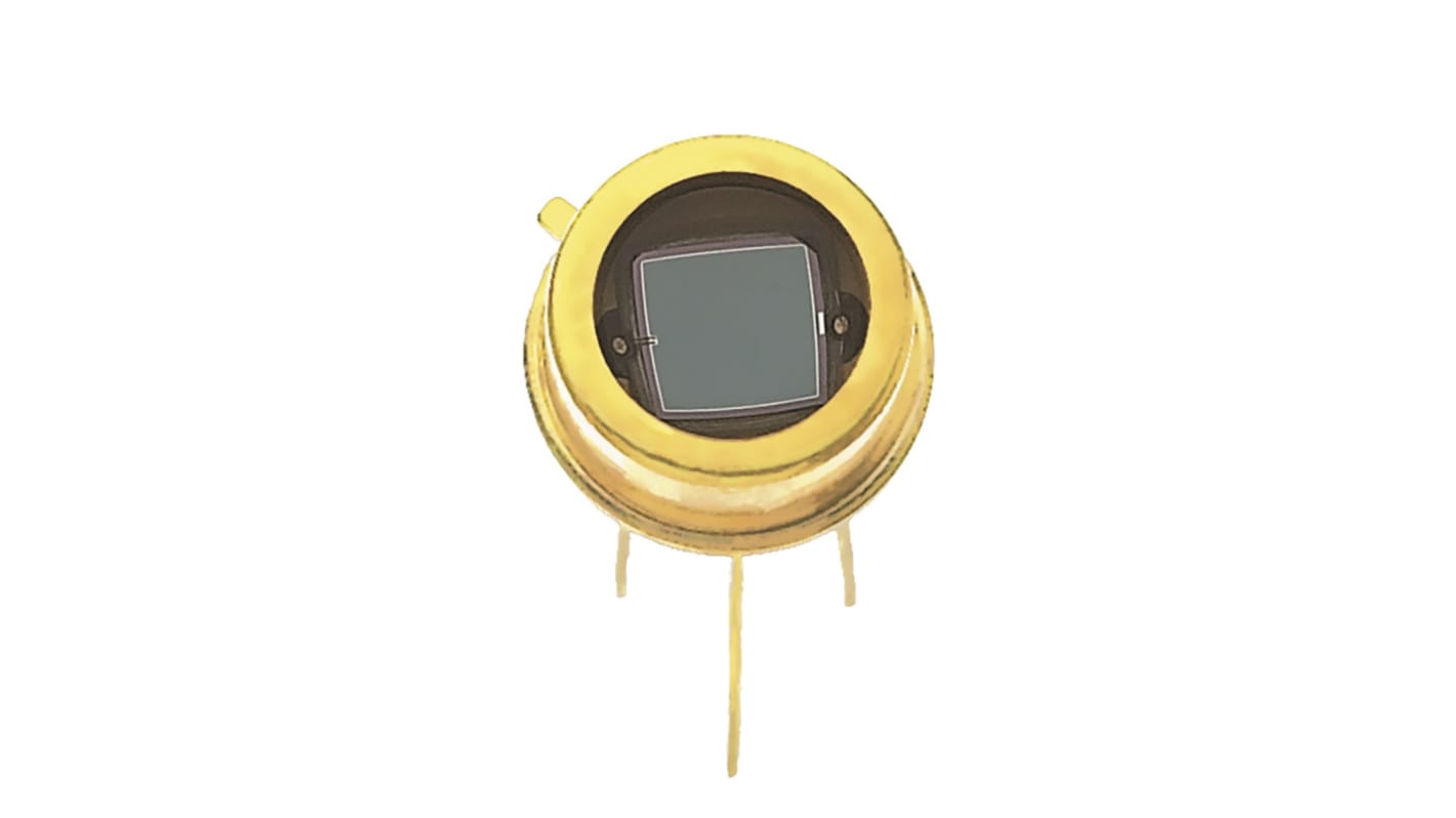 Fotodiodo  de silicio OSI Optoelectronics OSD, IR, λ sensibilidad máx. 900nm, mont. pasante, encapsulado TO-18 de 2