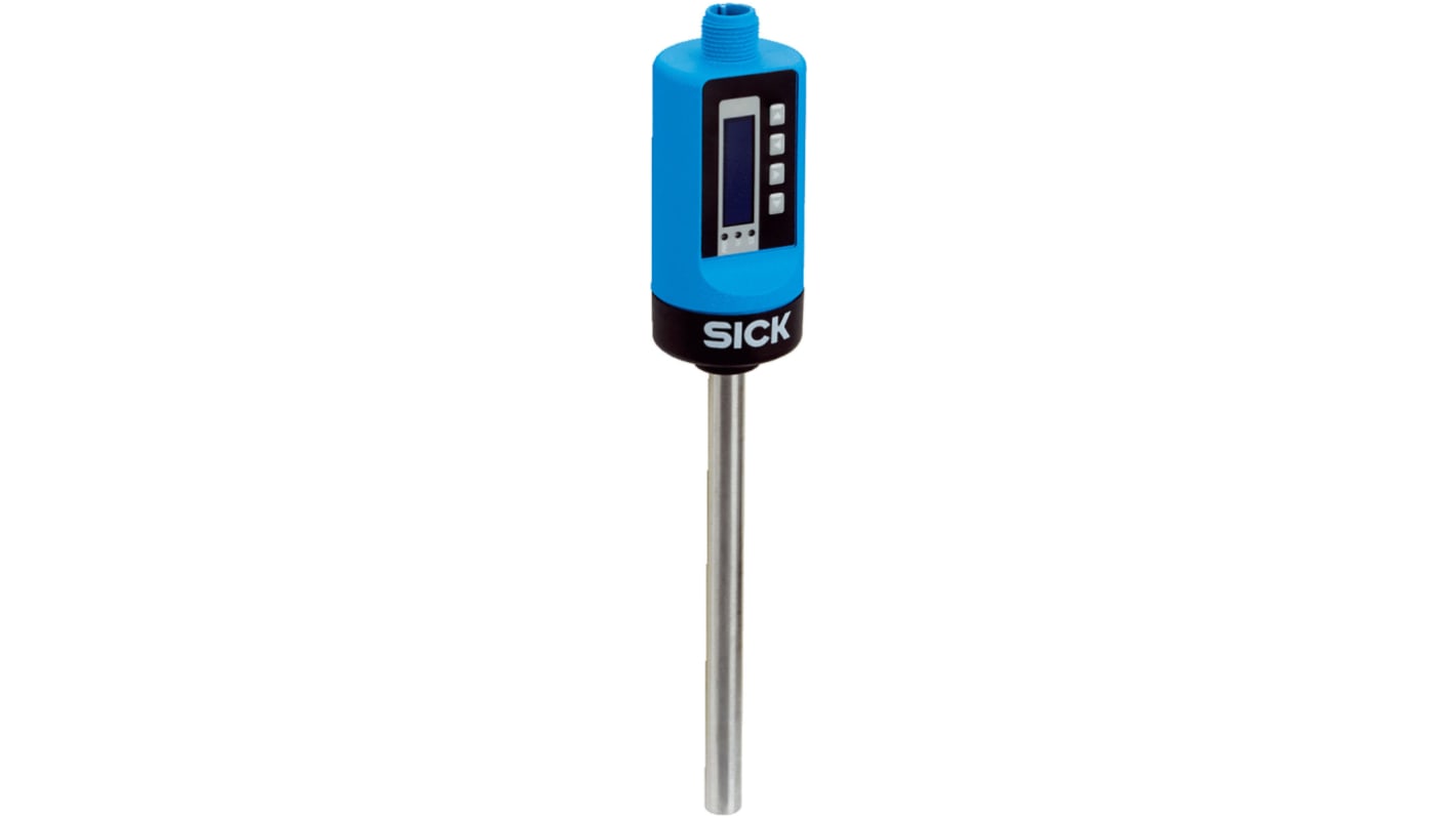 Interruptor de flujo Sick FTS para Líquido, 3cm mb/s → 300cm mb/s, 100bar, 9-30V v dc, Ø tubería 25 mm