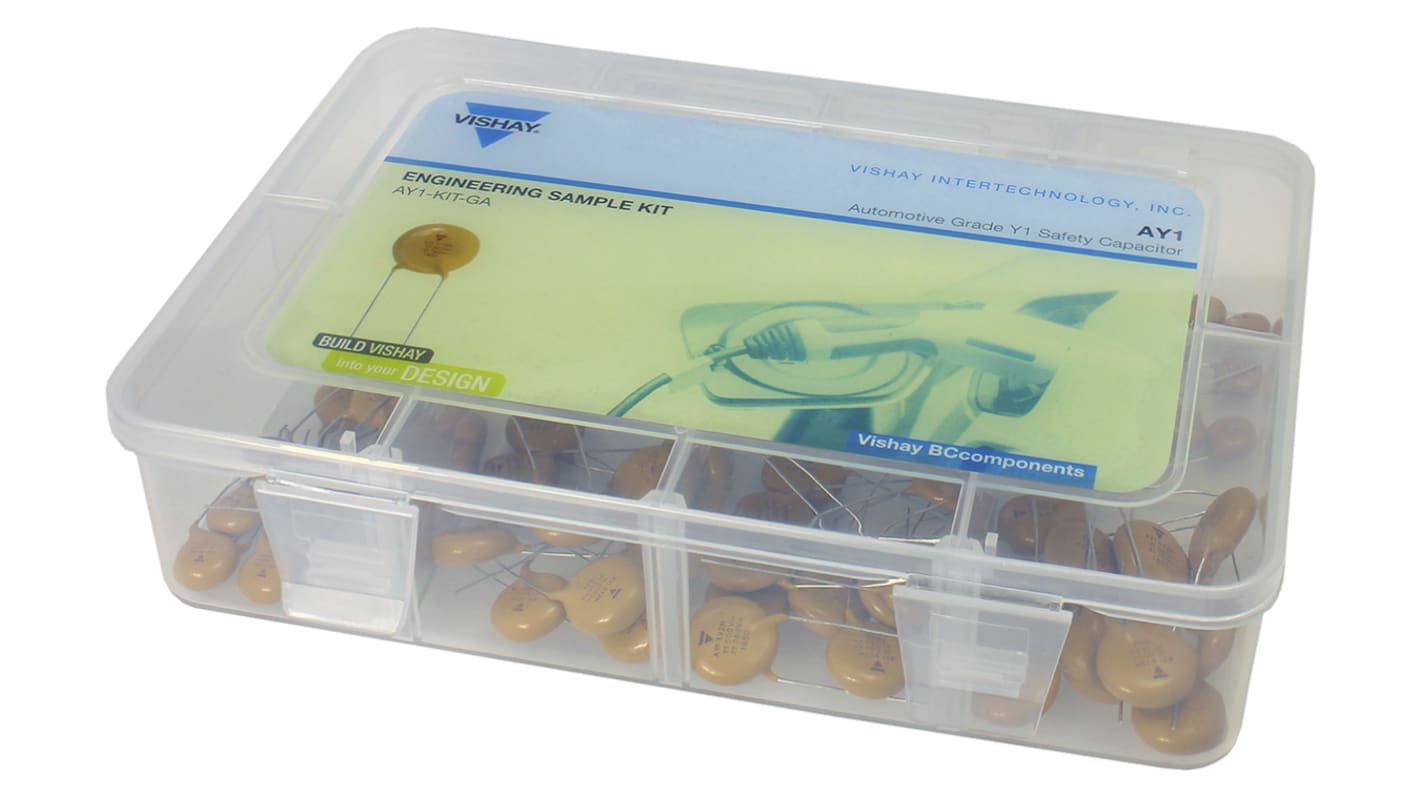 AY1KITGA Vishay, Through Hole Ceramic Capacitor Kit 80 pieces RS