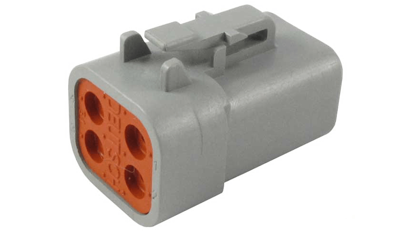 DTP064S Deutsch, DTP Automotive Connector Plug 4 Way RS