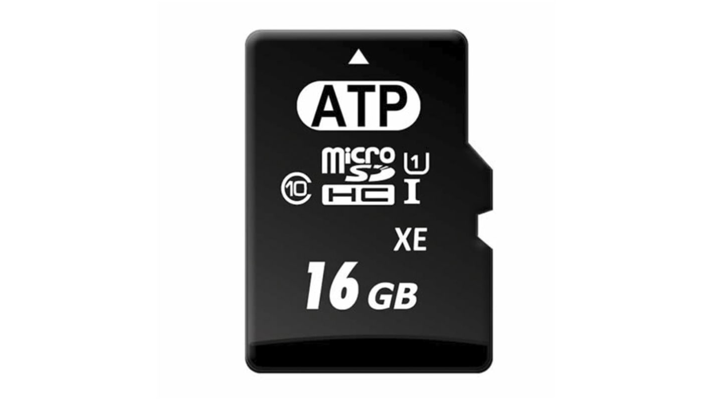 ATP マイクロ SDMicroSDHC,容量：16 GB aMLCAF16GUD3A-WAAXX