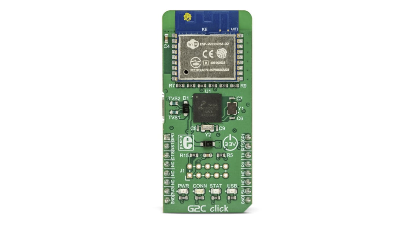 Module de développement de communication et sans fil MikroElektronika Go to Cloud (G2C) Click