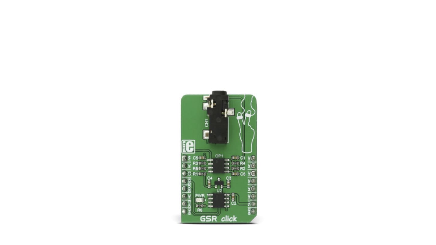 MikroElektronika Development Kit Measurement of the EDA Factor of the Human Body