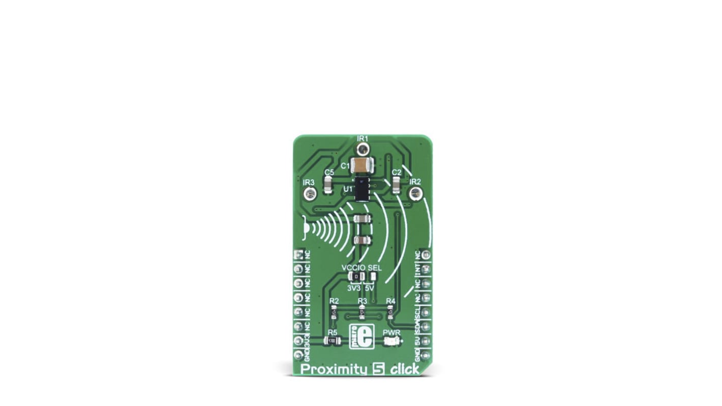 MikroElektronika Development Kit Equipment LID Closing, Lux Meters, Proximity Activated Surveillance Systems, Screen