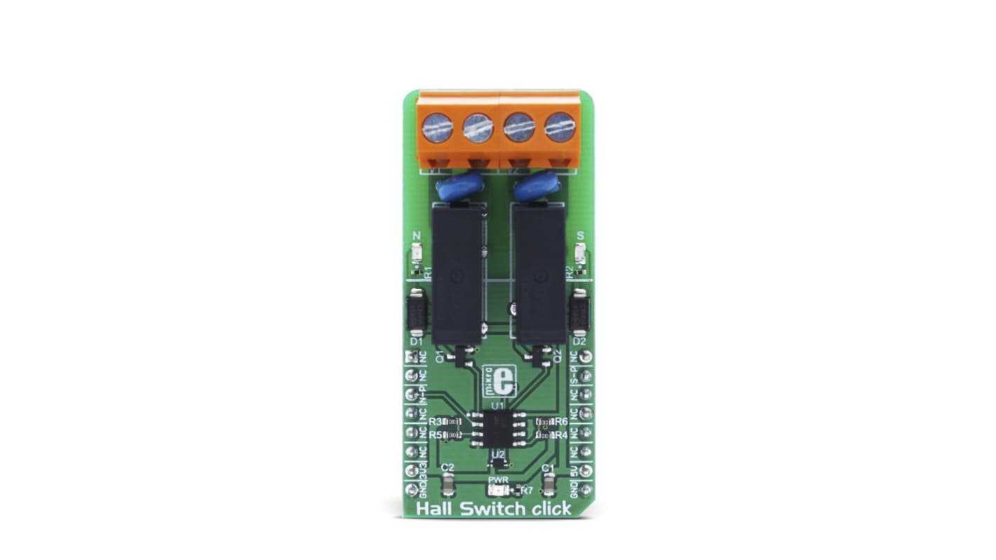 Kit de desarrollo MikroElektronika - MIKROE-2985, para usar con Detección de puerta, tapas, posición de bandeja