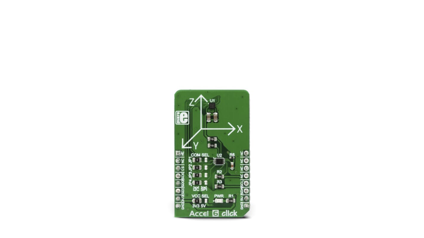 MikroElektronika Development Kit Display Orientation, Drop Detection Applications (for Warranty Logging), HID