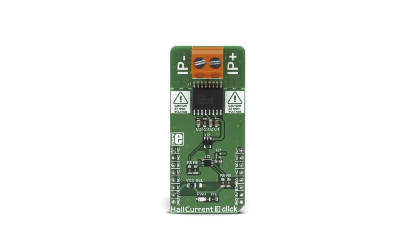 MikroElektronika Stromsensor, für Audioanwendungen, Server/Mainboards Stromüberwachung, intelligente Strommessung,