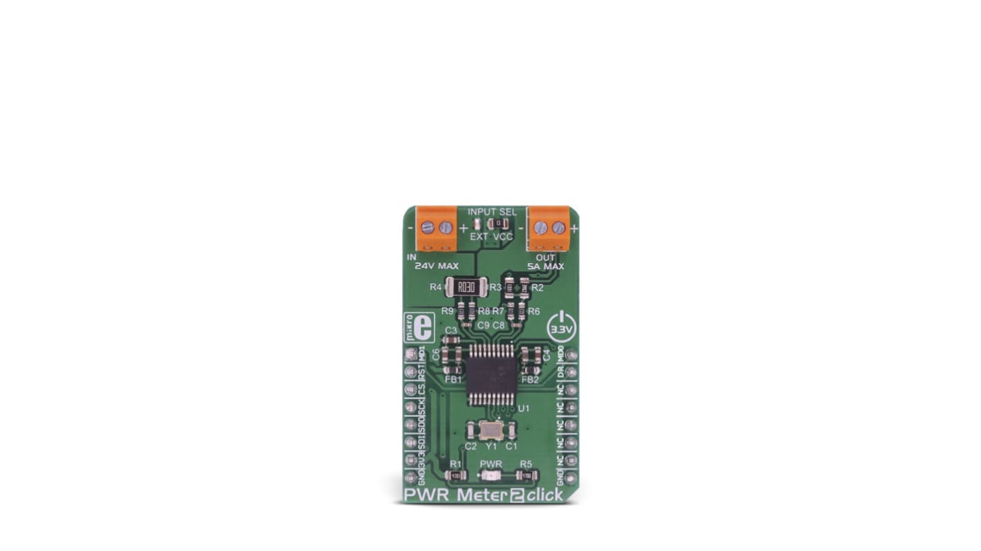 MikroElektronika PWR-Messgerät, für Computerperipherie, digitale Stromüberwachung, eingebettete elektronische