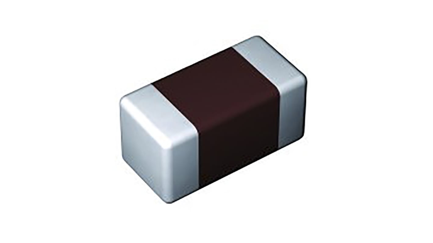 Condensateur céramique multicouche,  CMS, 1μF, 6.3V c.c., ±10%, diélectrique : X7R