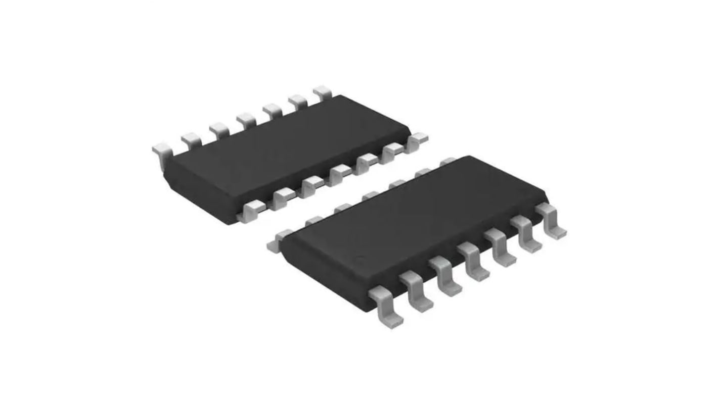 Inverter 74ACT04SC 6-elem/chip, 74ACT, Egybemenetes, 14-tüskés, SOIC