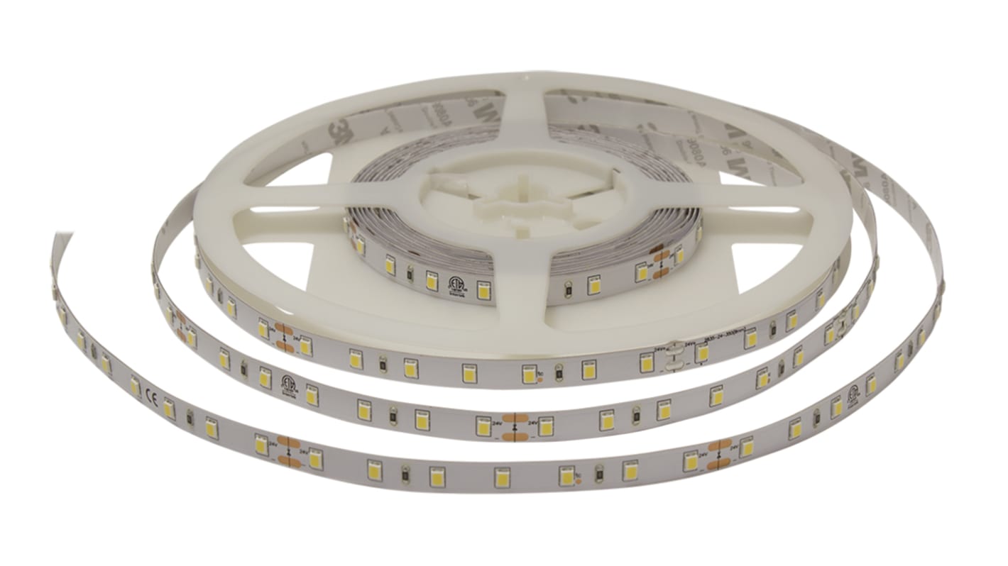 Ruban LED Blanc 5m 24V c.c. 2500K, IP20