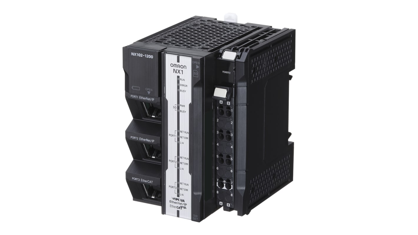 NX102-9000 | Omron PLC (CPUユニット)ユニット, シリーズ名：NX102 | RS