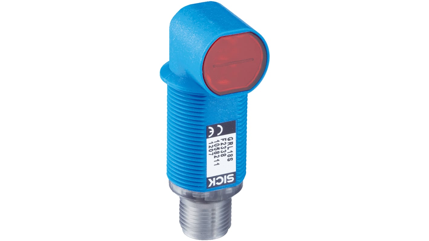 Sick Diffuse Photoelectric Sensor, Barrel Sensor, 10 mm → 400 mm Detection Range