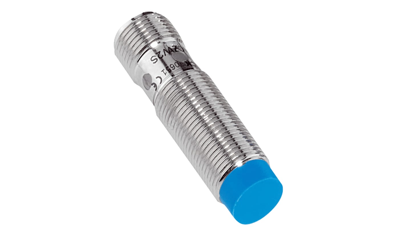 Sick Inductive Barrel-Style Proximity Sensor, M12 x 1, 10 mm Detection, PNP Output, 10 → 30 V dc, IP67