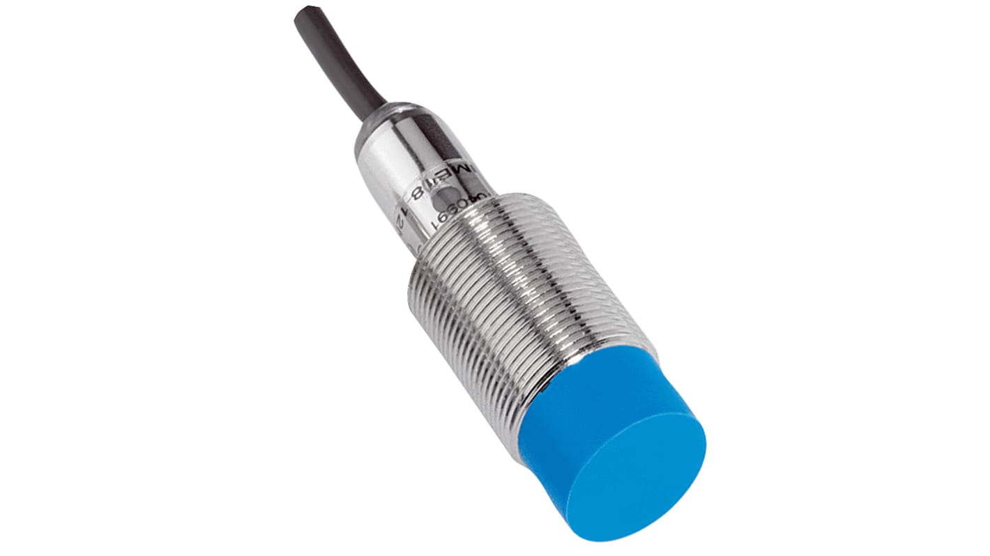 Sick Inductive Barrel-Style Proximity Sensor, M18 x 1, 20 mm Detection, PNP Output, 10 → 30 V dc, IP67