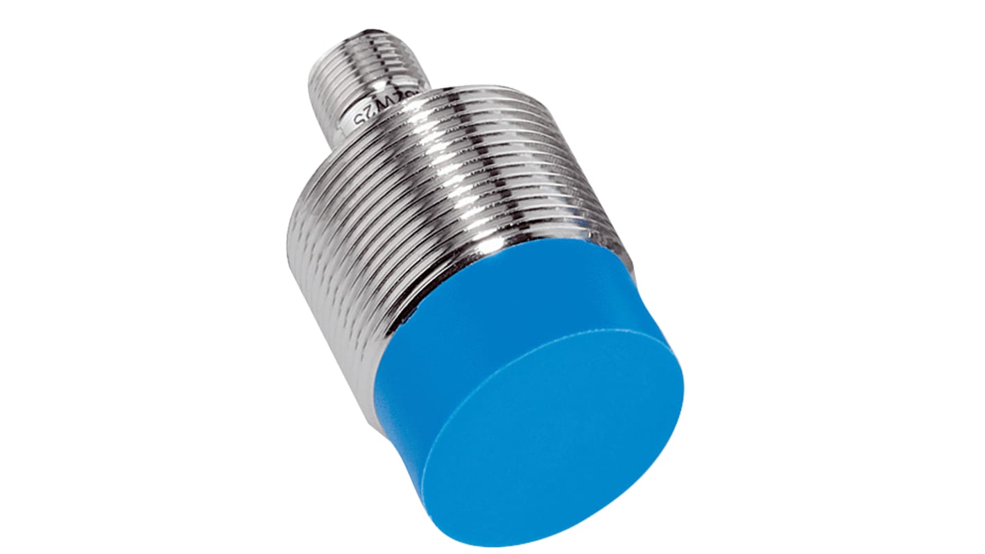 Sick Inductive Barrel-Style Proximity Sensor, M30 x 1.5, 38 mm Detection, PNP Output, 10 → 30 V dc, IP67