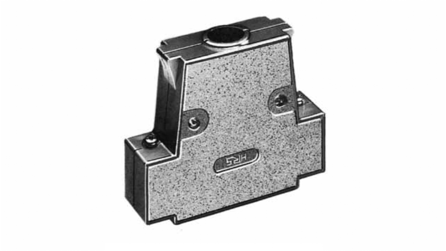 Hirose CTH Series ABS D Sub Backshell, 25 Way