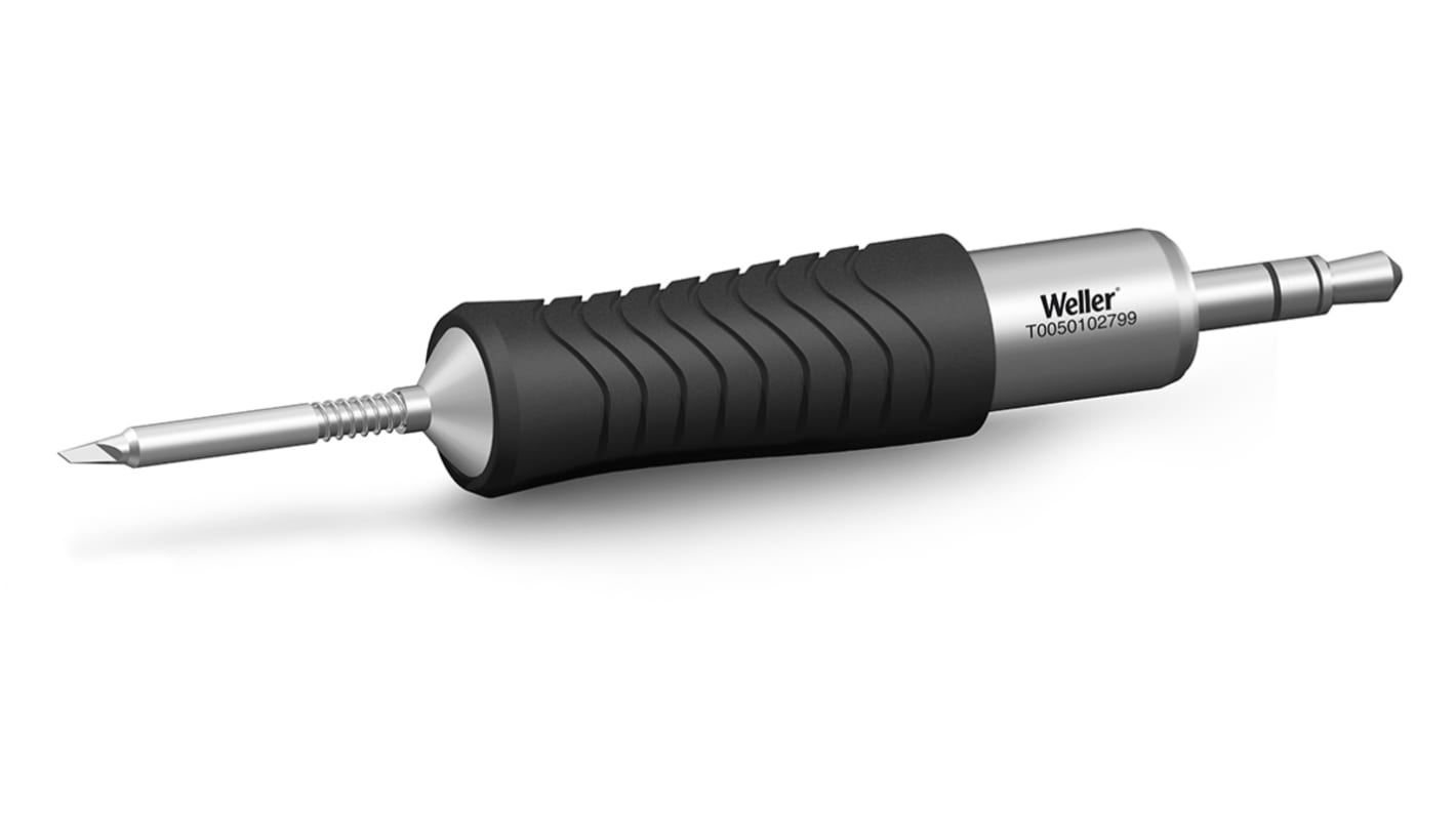 Punta de soldadura tipo Cuchillo Weller, serie RT mod. RTP 010 K MS, punta de 1 x 0,2 x 15,9 mm, para usar con MS. WXPP