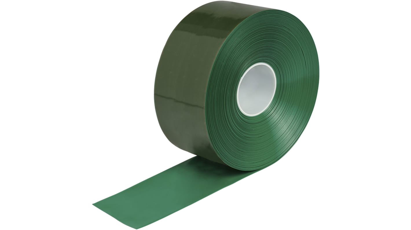 Brady Vinyl Markierungsband Grün Typ Bodenmarkierungsband, Stärke 1.27mm, 101.6mm x 30.48m