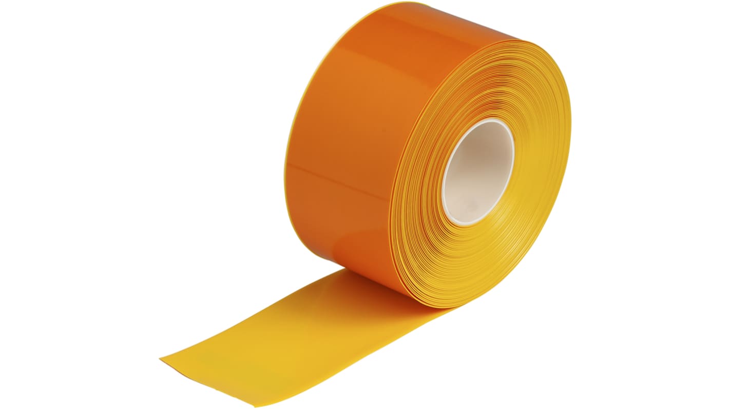 Brady Yellow Vinyl 30.48m Lane Marking Tape, 1.27mm Thickness