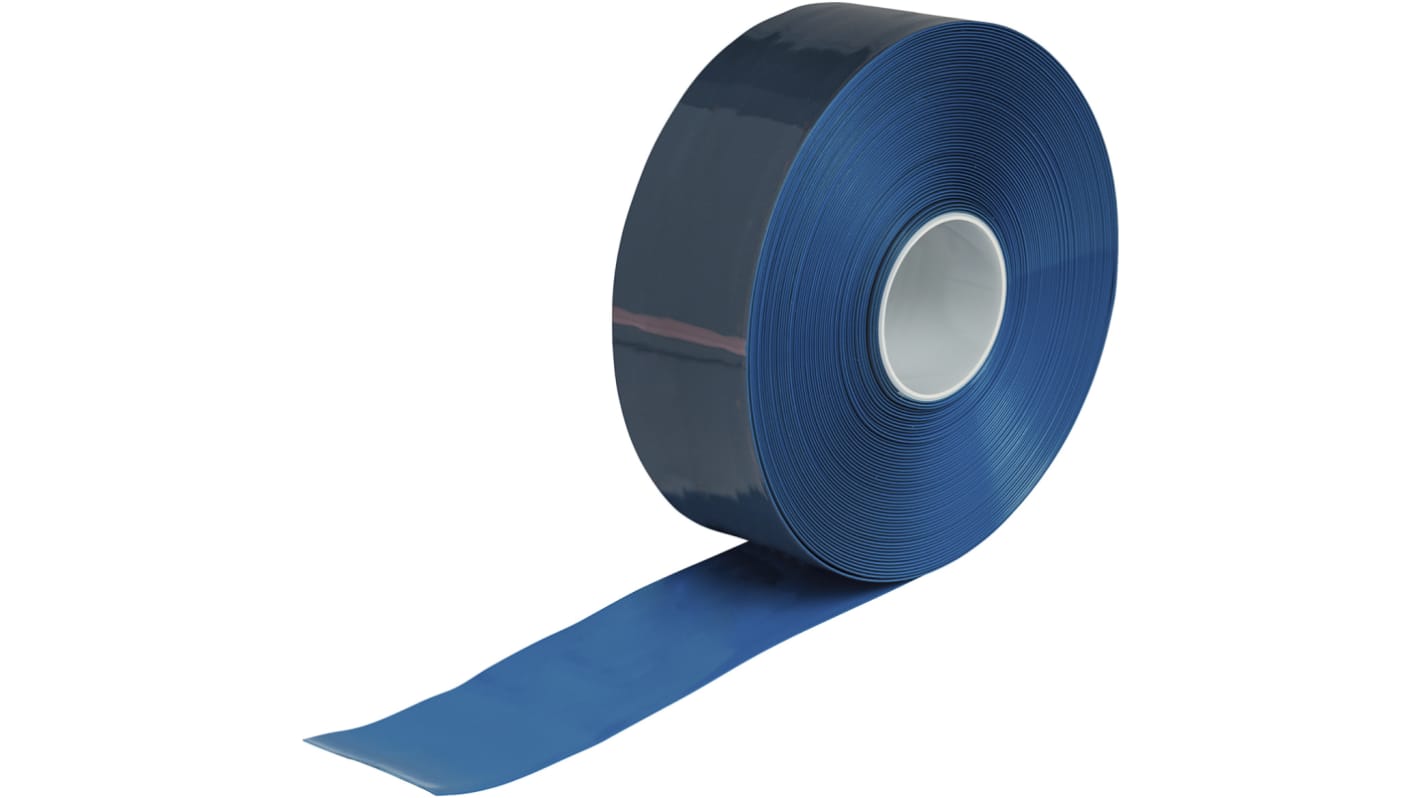 Brady Vinyl Markierungsband Blau Typ Bodenmarkierungsband, Stärke 1.27mm, 76.2mm x 30.48m