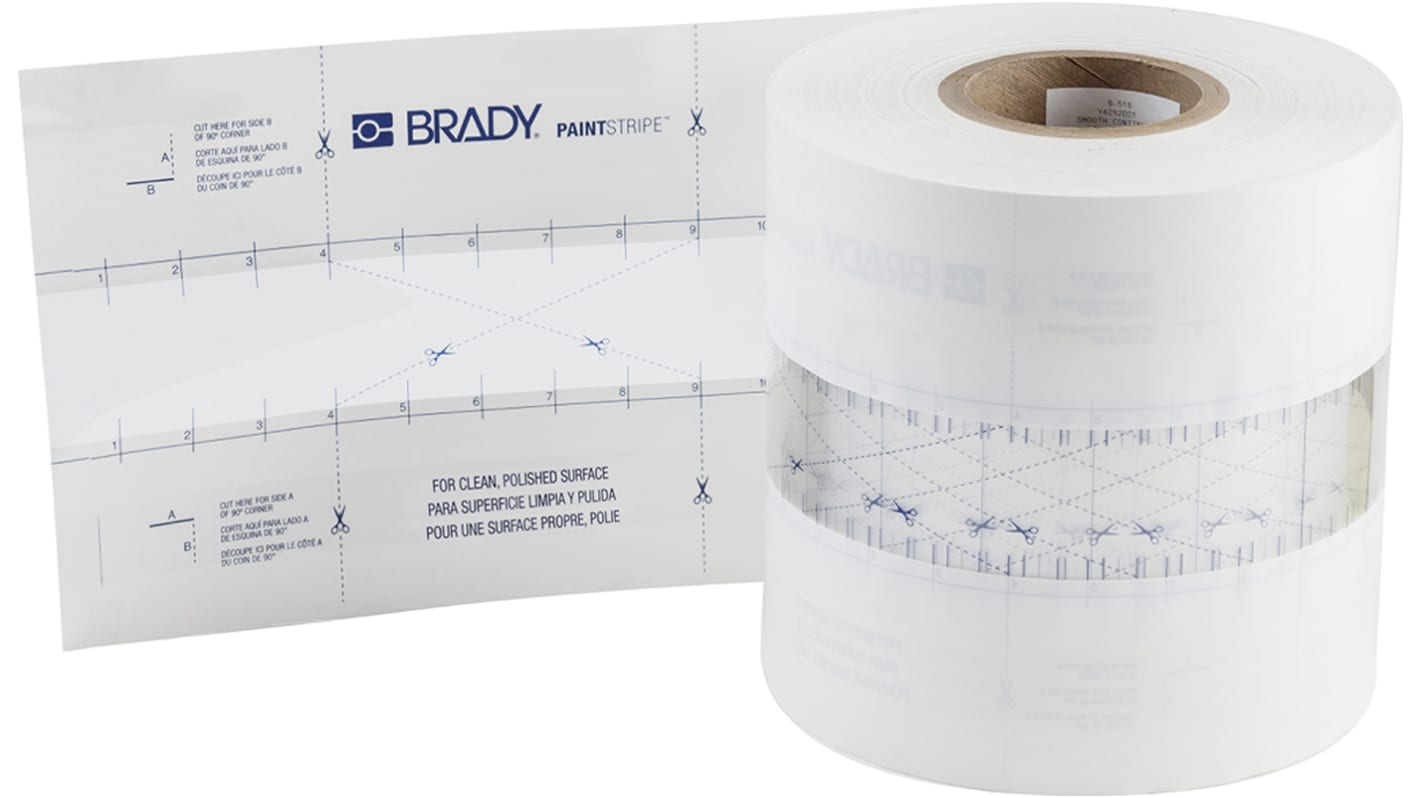 Brady Polypropylene 152.4m Stencil, 0.173mm Thickness