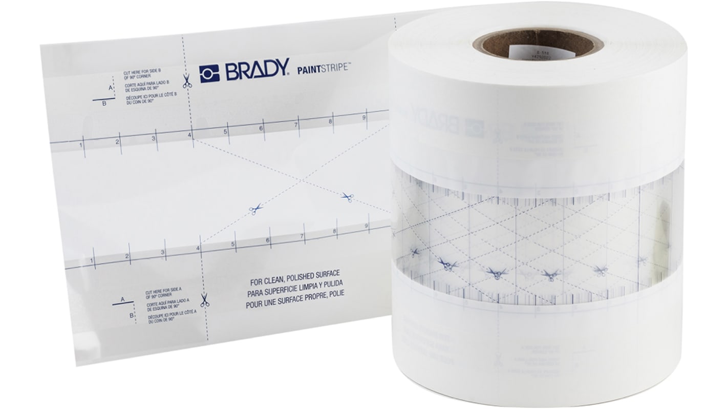 Brady Polypropylene 152.4m Stencil, 0.173mm Thickness