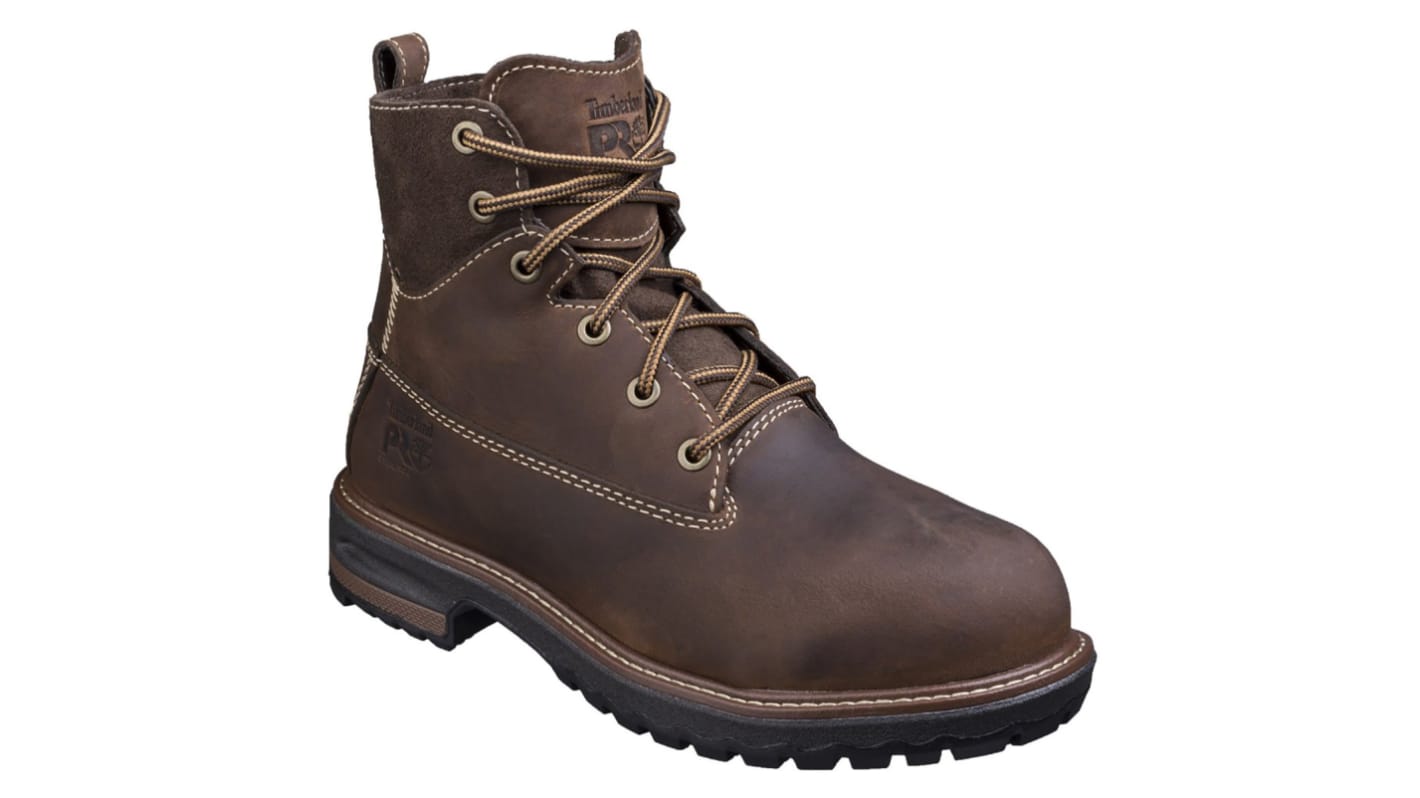 Timberland Hightower EN20345 S3, SRC, Damen, Sicherheitsstiefel Braun, mit Stahl-Schutzkappe, Größe 36 / UK 3