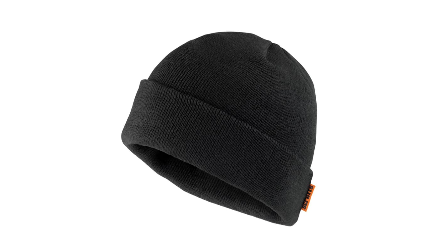 Scruffs Beanie aus Acryl, Schwarz