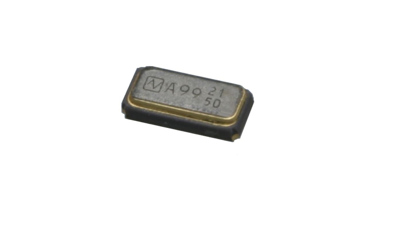 AEC-Q200 Unidad de cristal 32.76kHz, ±20ppm, SMD, 2-Pin, 3.2 x 1.5 x 0.8mm