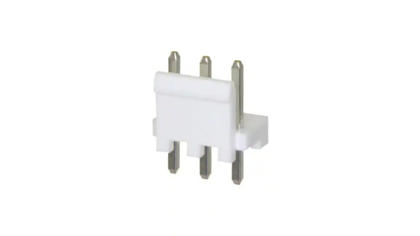 Conector macho para PCB con entrada superior JST serie VH de 3 vías, 1 fila, paso 3.96mm, para crimpar, Montaje en