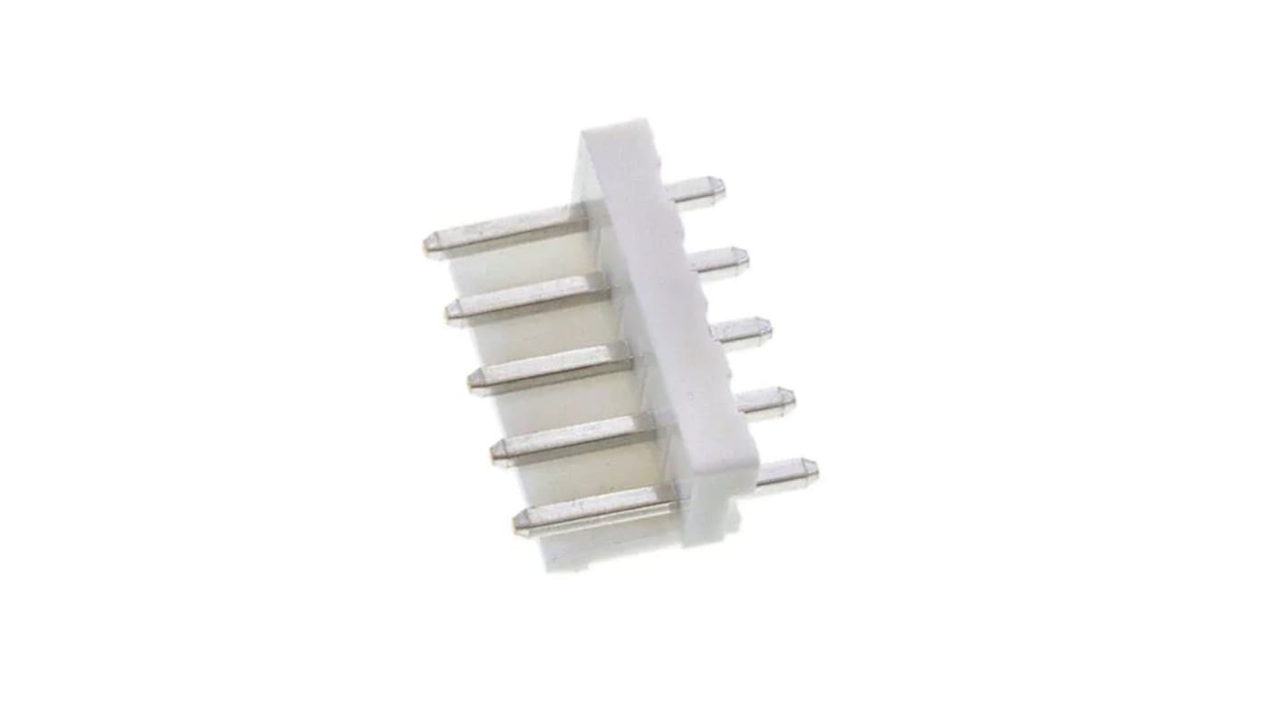 Conector macho para PCB con entrada superior JST serie VH de 5 vías, 1 fila, paso 3.96mm, para crimpar, Montaje en