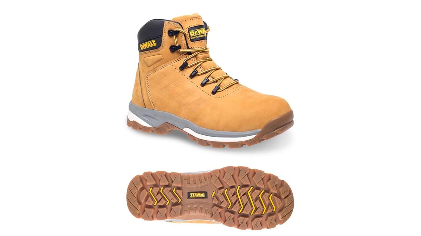 DeWALT Sharpsburg Wheat Steel Toe Capped Safety Boots, UK 7, EU 41