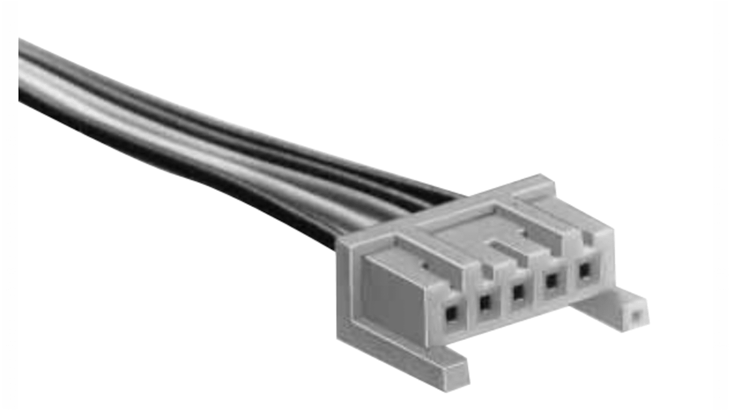 Hirose DF1 Crimpsteckverbinder-Gehäuse Buchse 2.5mm, 3-polig / 1-reihig
