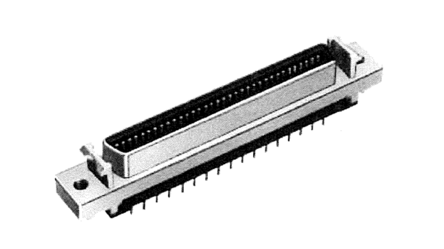 Modul rozhraní, Montáž na plošný spoj, Samice, počet kontaktů: 20, 250 V AC, 500 V, 500mA, délka: 33.35mm